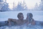 Jacuzzis at Arctic SnowHotel & Glass Igloo