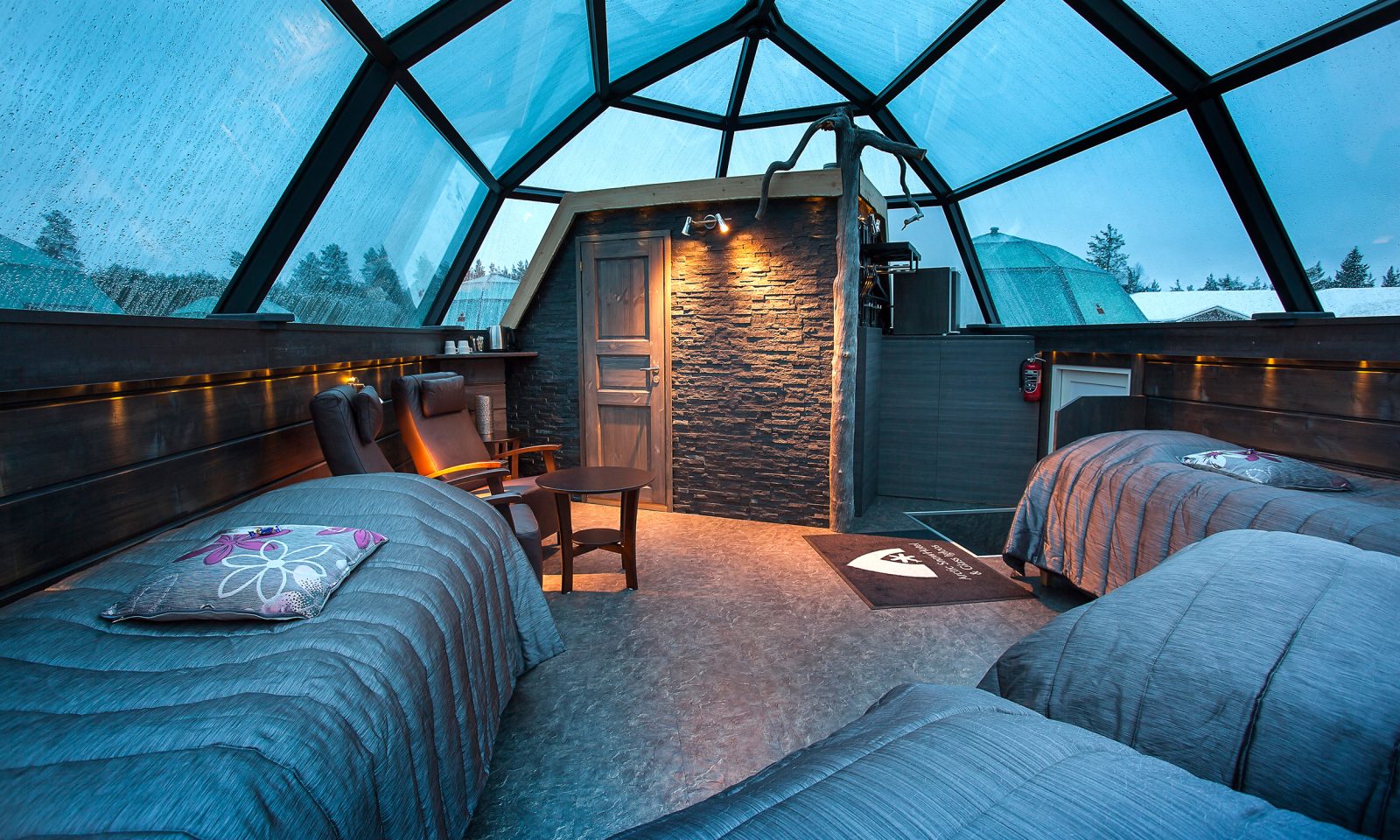 Glass Igloo hotel | Rovaniemi | Lapland | Finland
