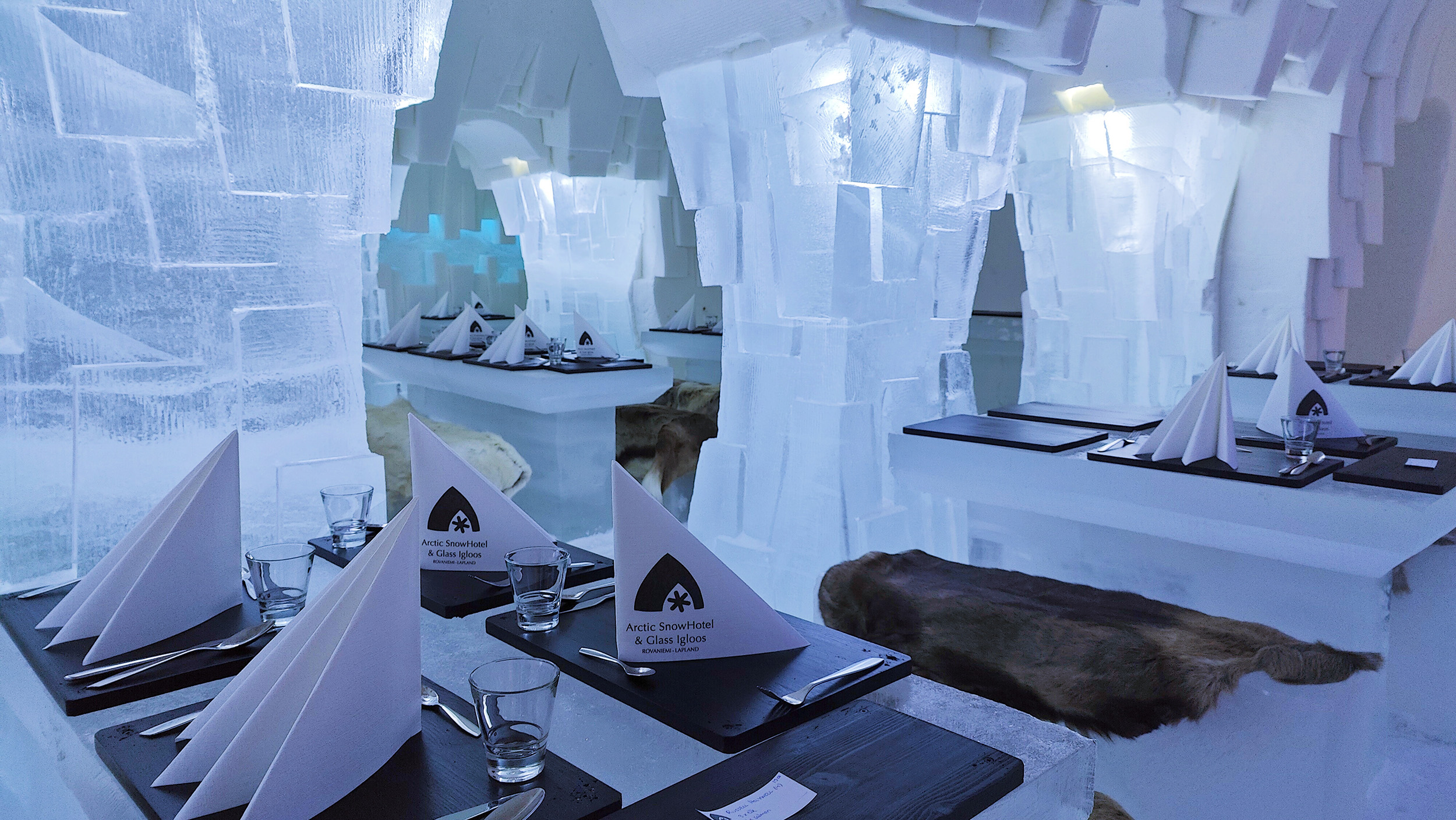 Party venue: Ice restaurant