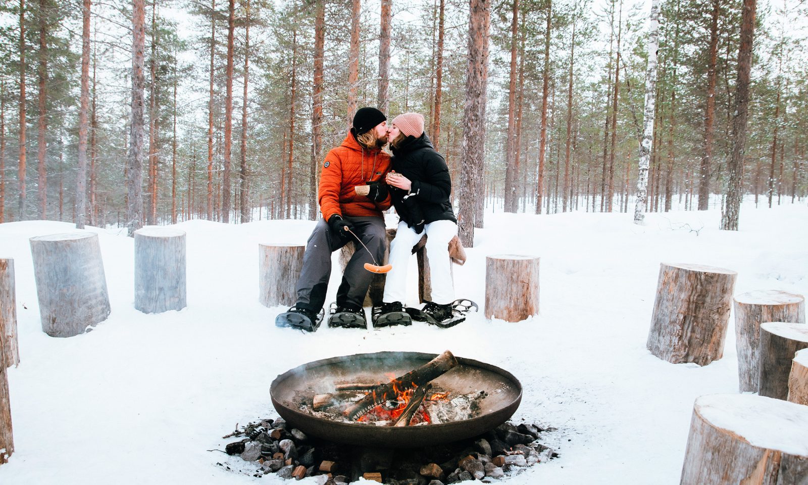 Winter activities in Rovaniemi: Snowshoeing