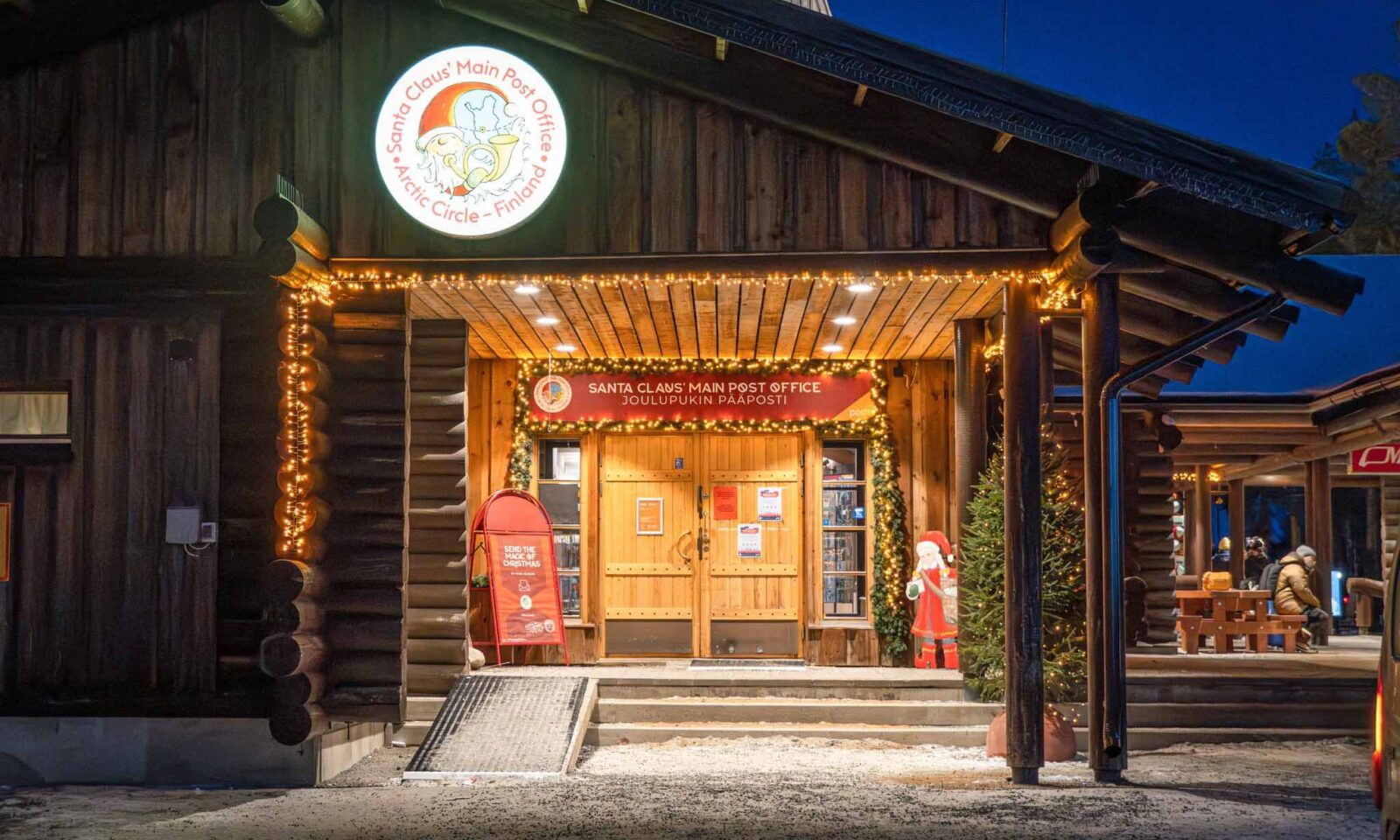 Joulupukin pääposti Joulupukin pajakylässä