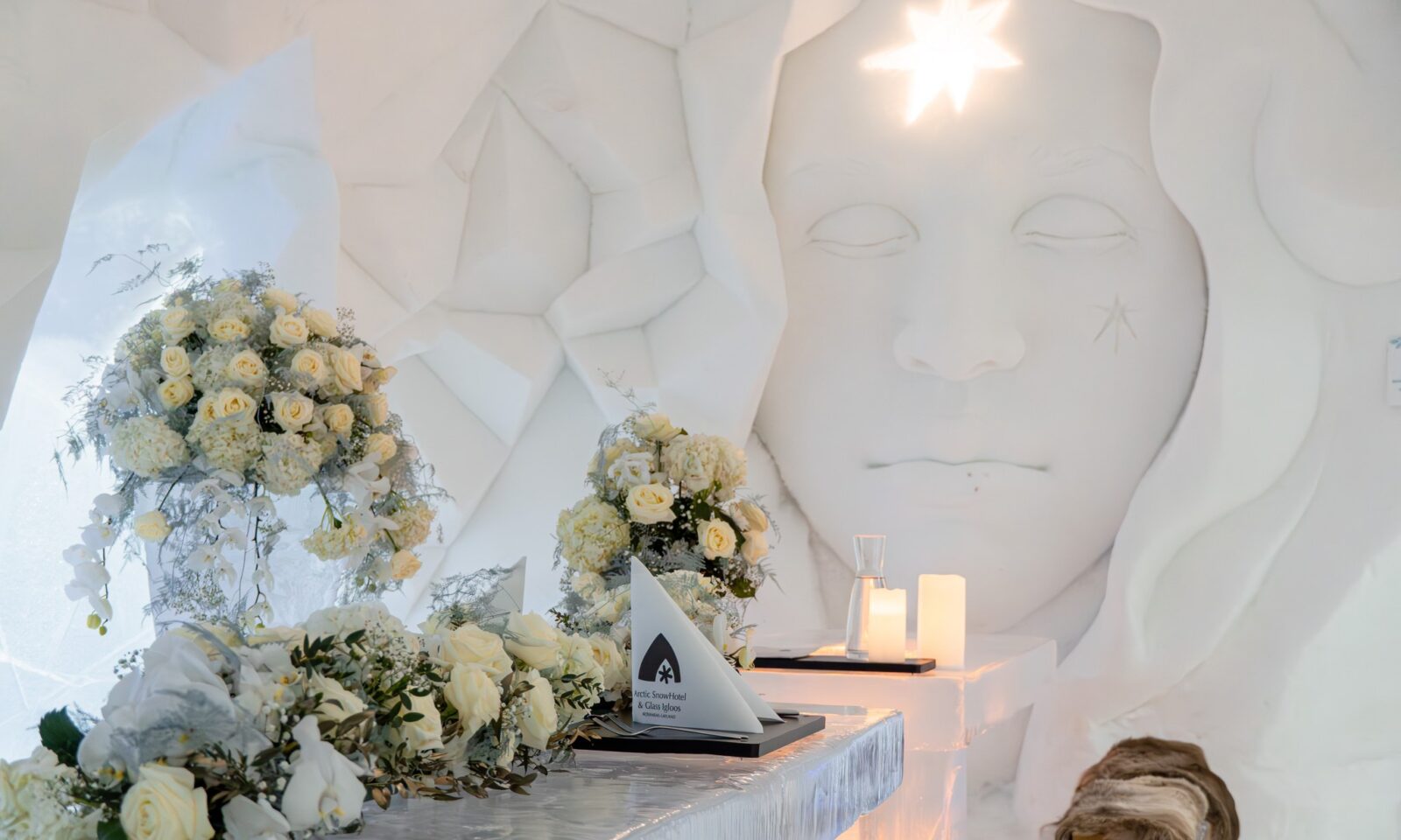 Flowers in the Ice restaurant