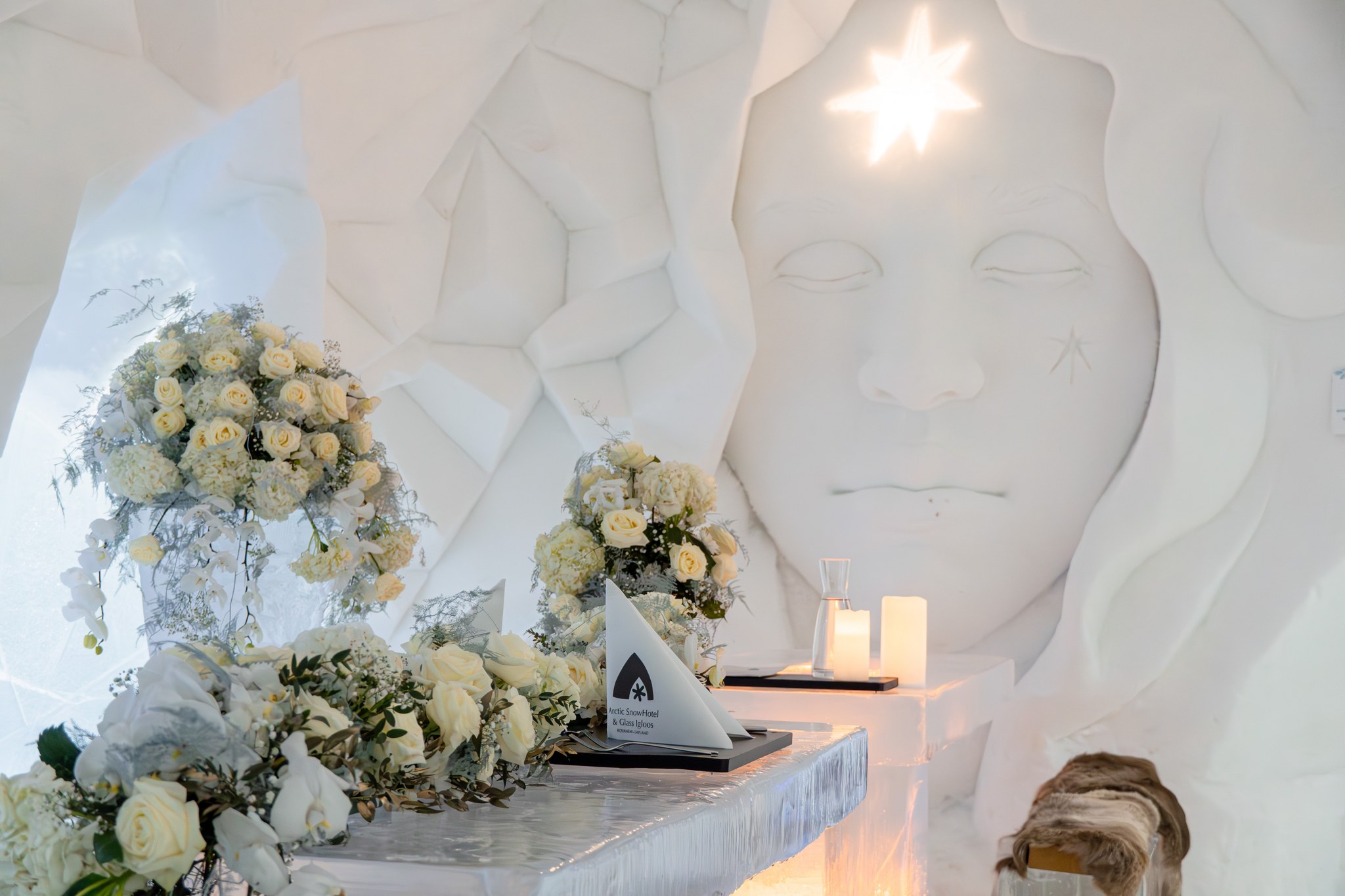 Flowers in the Ice restaurant